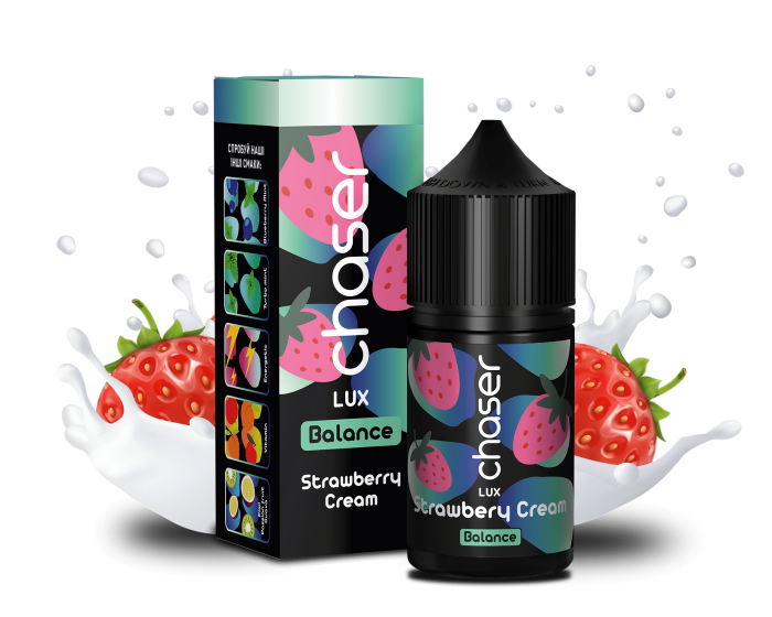 SALT Chaser LUX 30ml - Strawberry Cream (50mg)