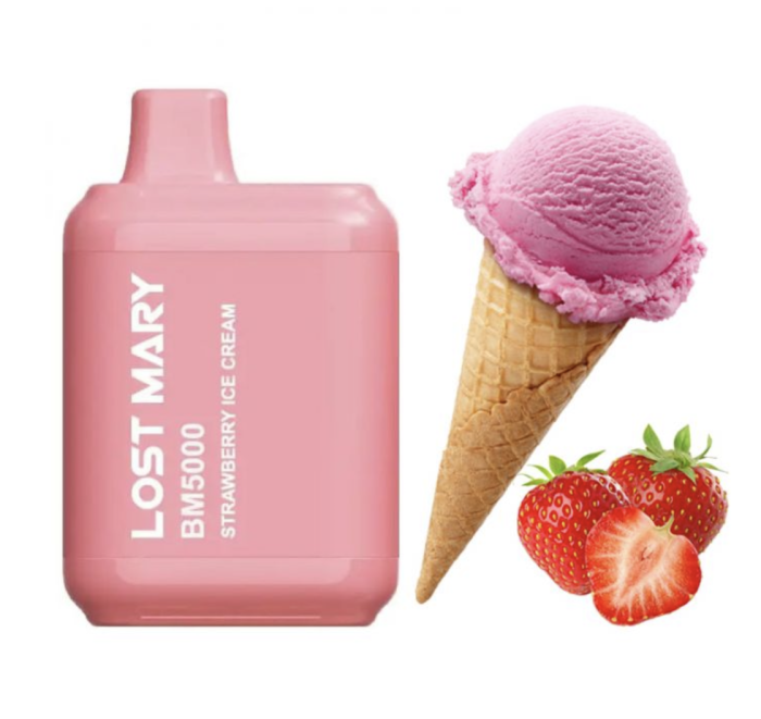 Lost Mary BM5000 - Strawberry Ice Cream 5%