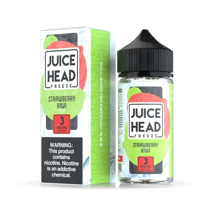 Juice Head - FREEZE Strawberry Kiwi 100ml (3mg)