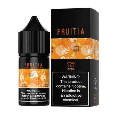 SALT Fruitia- Sweet Peach Soda 30ml (35mg)