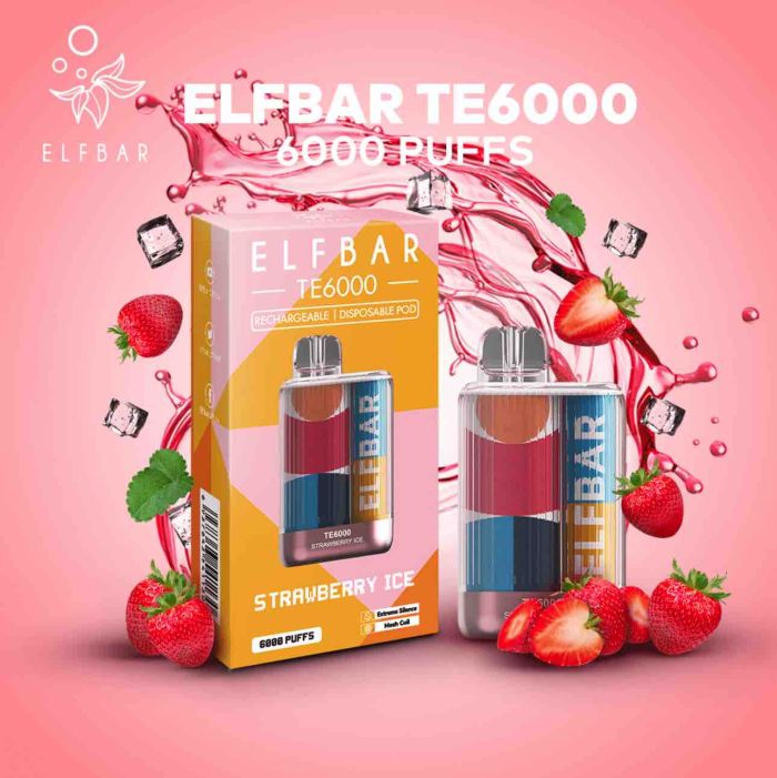 Elf Bar TE6000 - Strawberry 5%