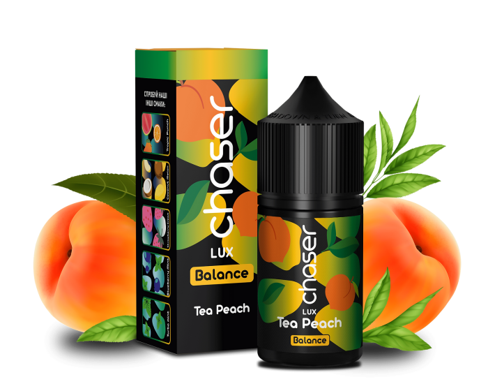 SALT Chaser LUX 30ml - Peach Tea (50mg)
