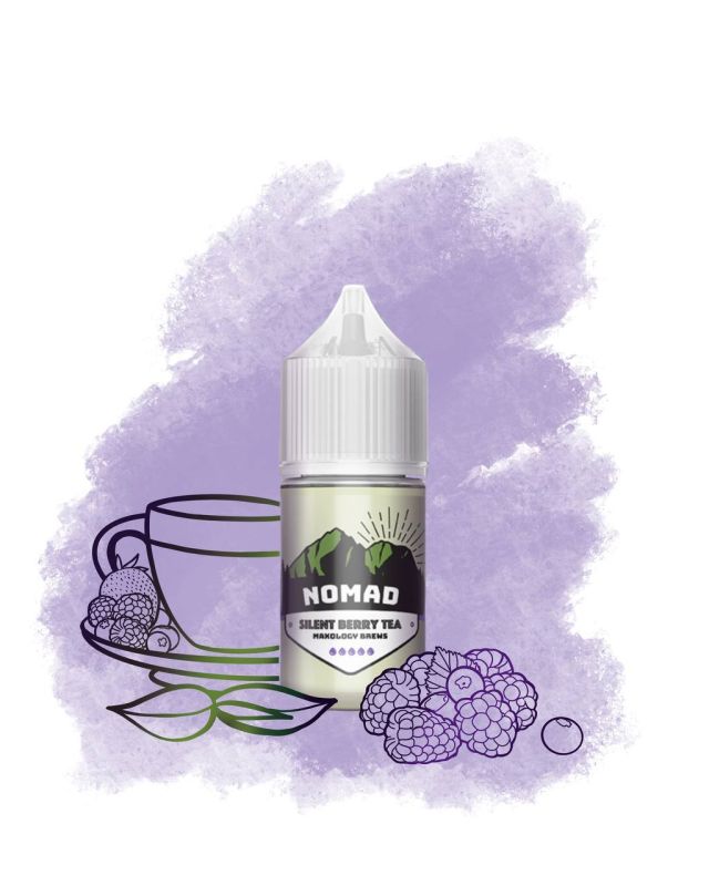 SALT Nomad - Silent Berry Tea 30мл (50мг)