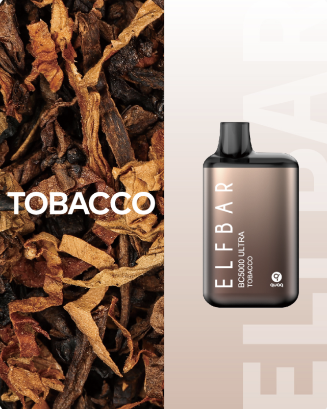 Elf Bar BC5000 Ultra - Tobacco 5%