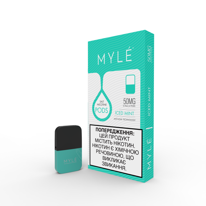 (UA) magnetic Картридж MYLE Pod - Iced Mint 5% (4шт)