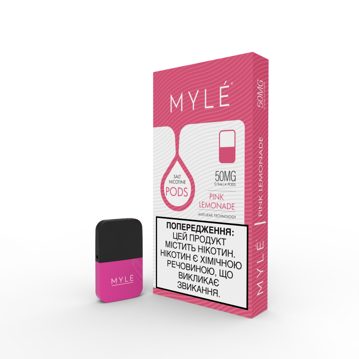 (UA) magnetic Картридж MYLE Pod - Pink Lemonade 5% (4шт)