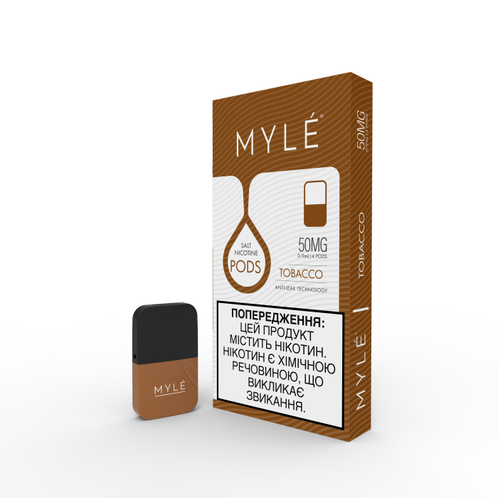 (UA) magnetic Картридж MYLE Pod - Sweet Tobacco 5% (4шт)