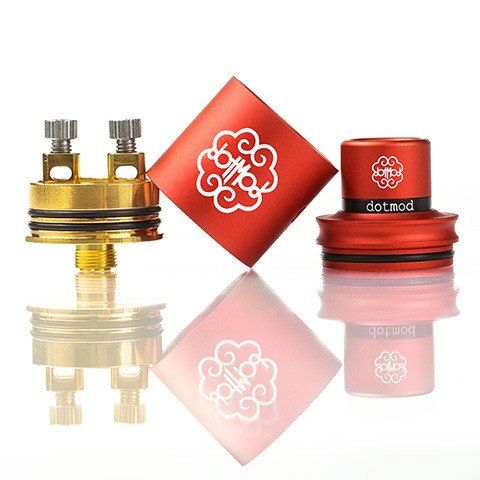 Dotmod Petri V2 RDA 22mm - red