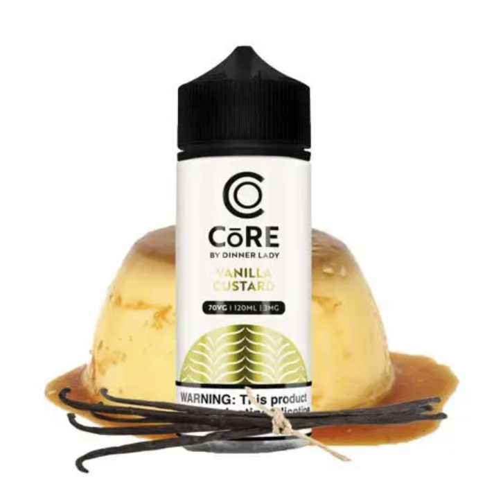 Core by Dinner Lady - Vanilla custard 120ml (3mg)