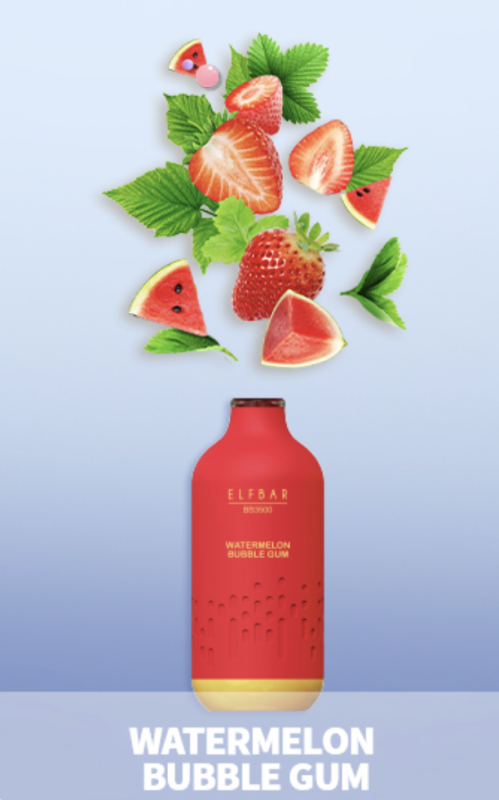 Elf Bar BB3000 - Watermelon Bubblegum 5%