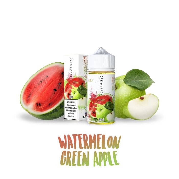 Skwezed - Watermelon Green Apple Ice 100ml (3mg)