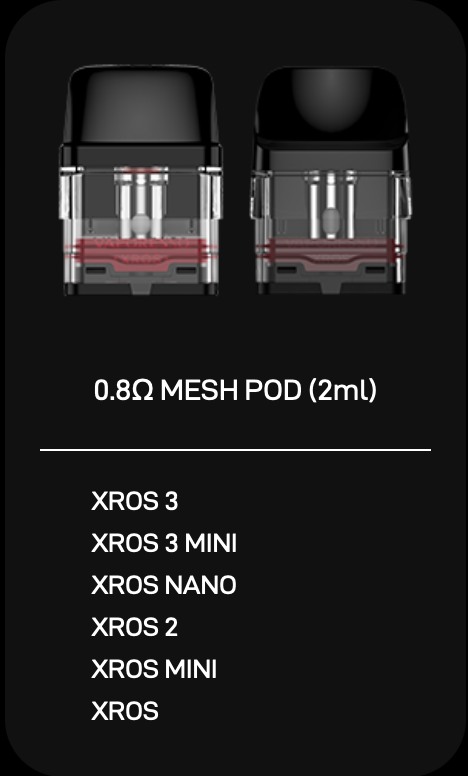 Картридж Vaporesso XROS series COREX 0.8Ohm Mesh