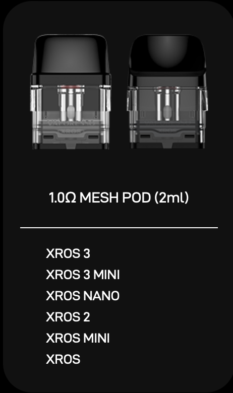 Картридж Vaporesso XROS series 1.0 Ohm Mesh