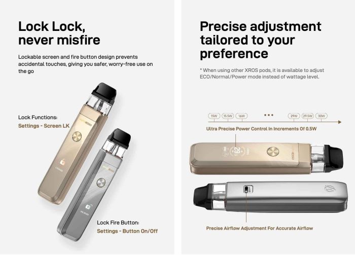 Vaporesso XROS PRO 2 Pod Kit - Glittering Gold